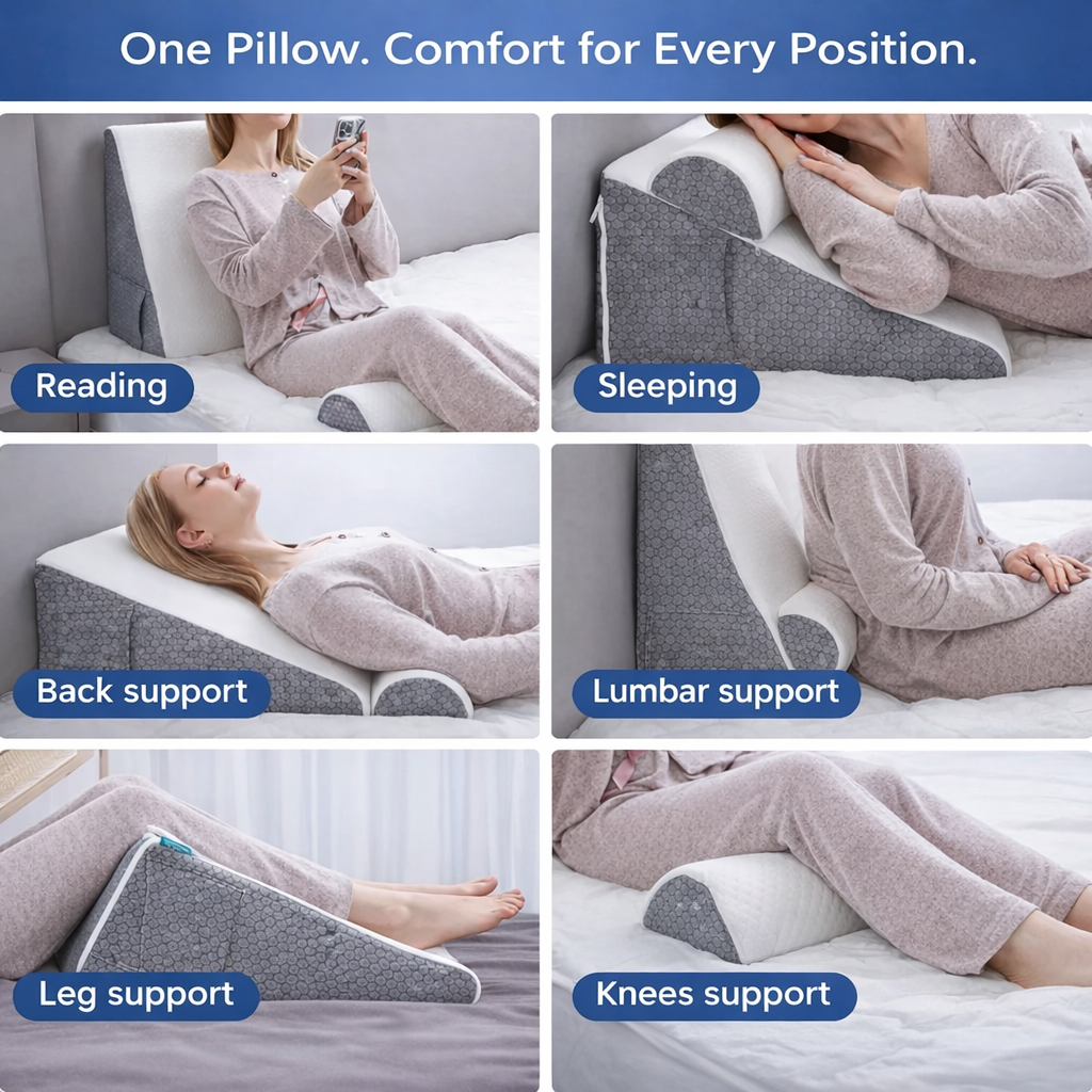 The Hausenlight Wedge Pillow