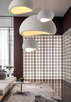 Wabi Sabi LED Pendant Light – Adjustable E27 Chandelier for Modern Dining