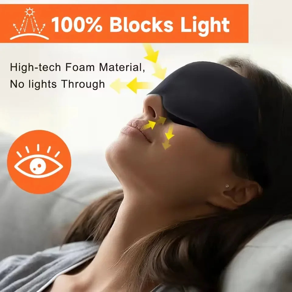 Light Blocking Silk Sleep Mask (100% Off)