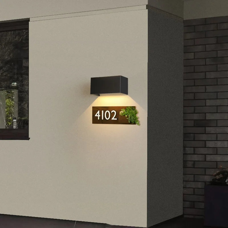 IP65 LED Wall Light – Waterproof Minimalist Sconce for Indoor & Outdoor