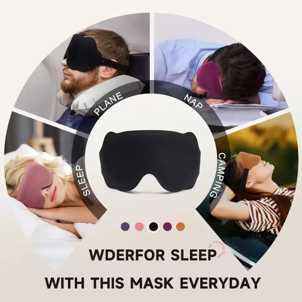 Light Blocking Silk Sleep Mask (100% Off)