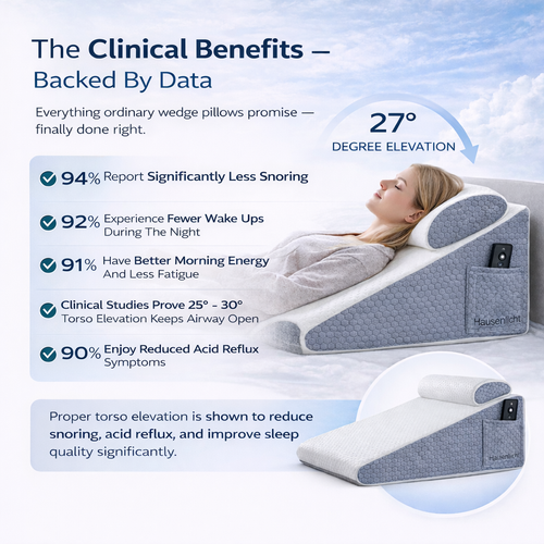 The Hausenlight Wedge Pillow