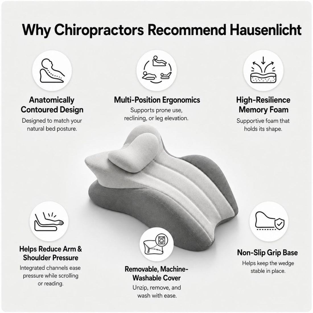 Hausenlicht Orthopedic Lounge Wedge - Hausenlicht