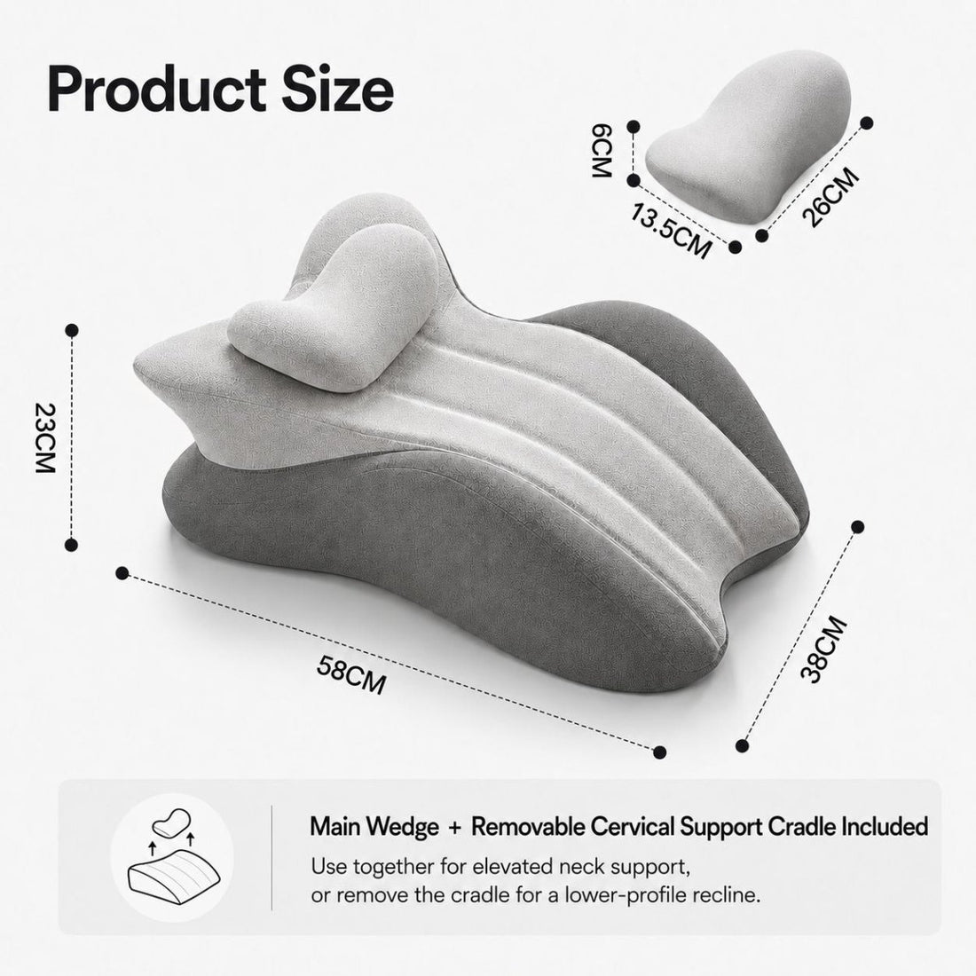 Hausenlicht Orthopedic Lounge Wedge - Hausenlicht